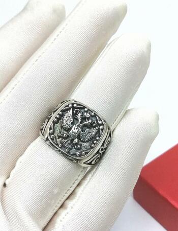 Серебро кольцо дк051223-52 7,67г