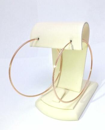 Золотые серьги конго