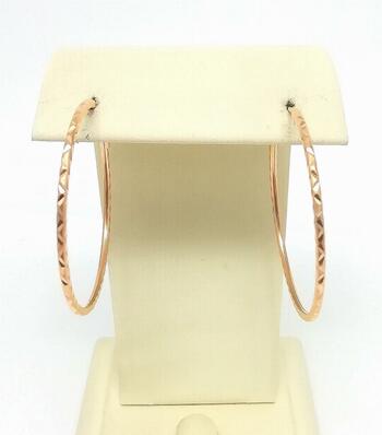 Золотые серьги конго