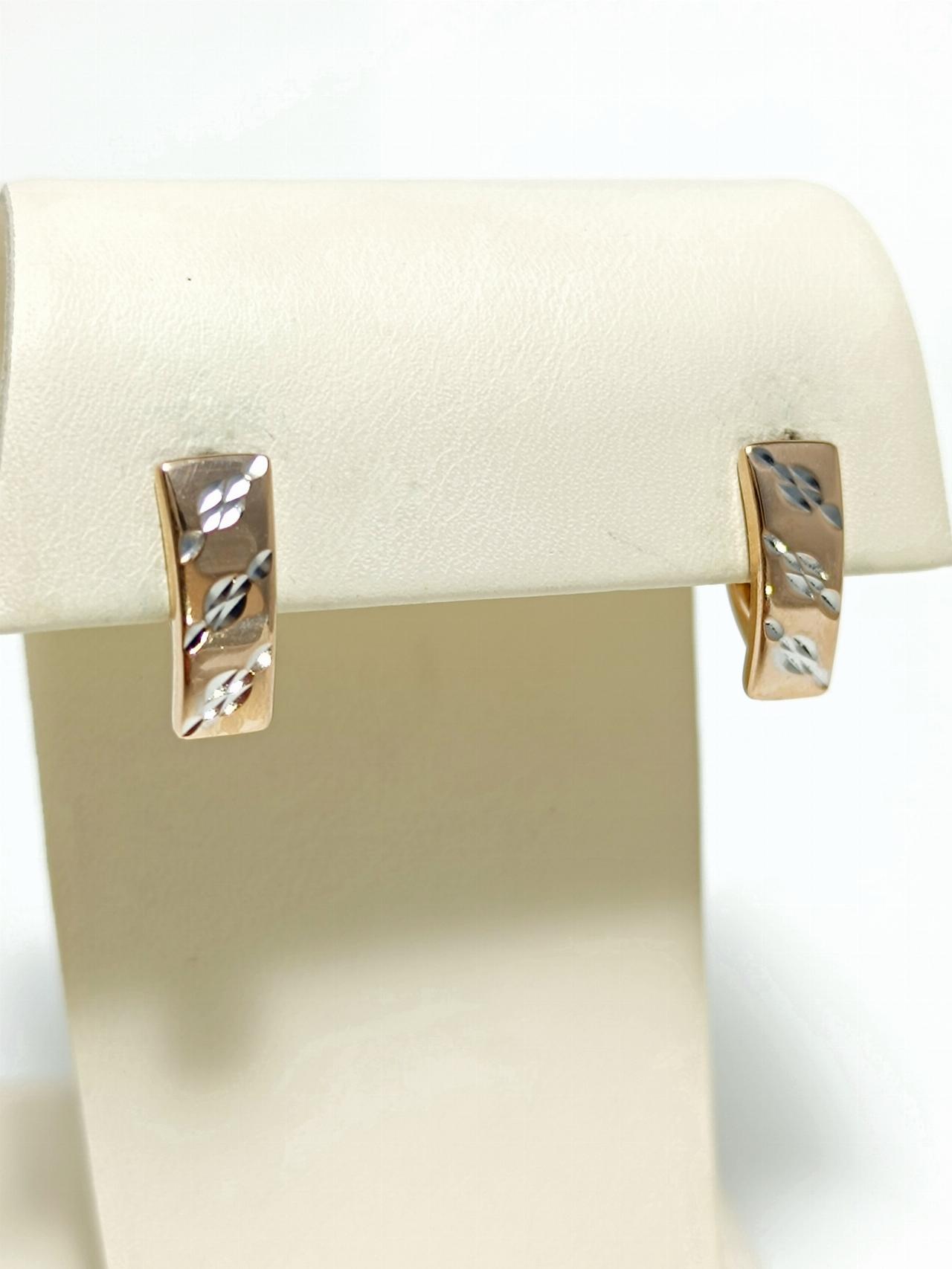 Золотые серьги женские