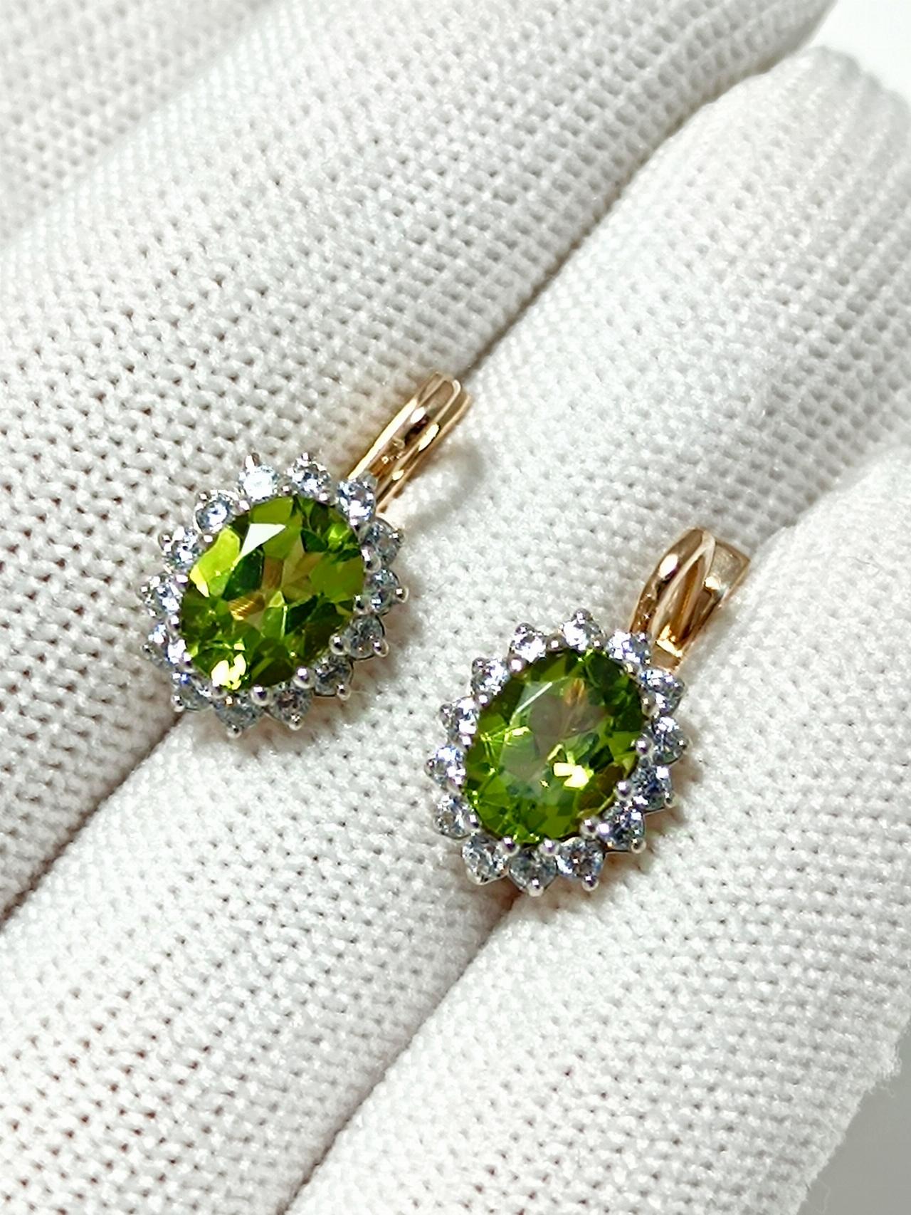 Золотые серьги женские