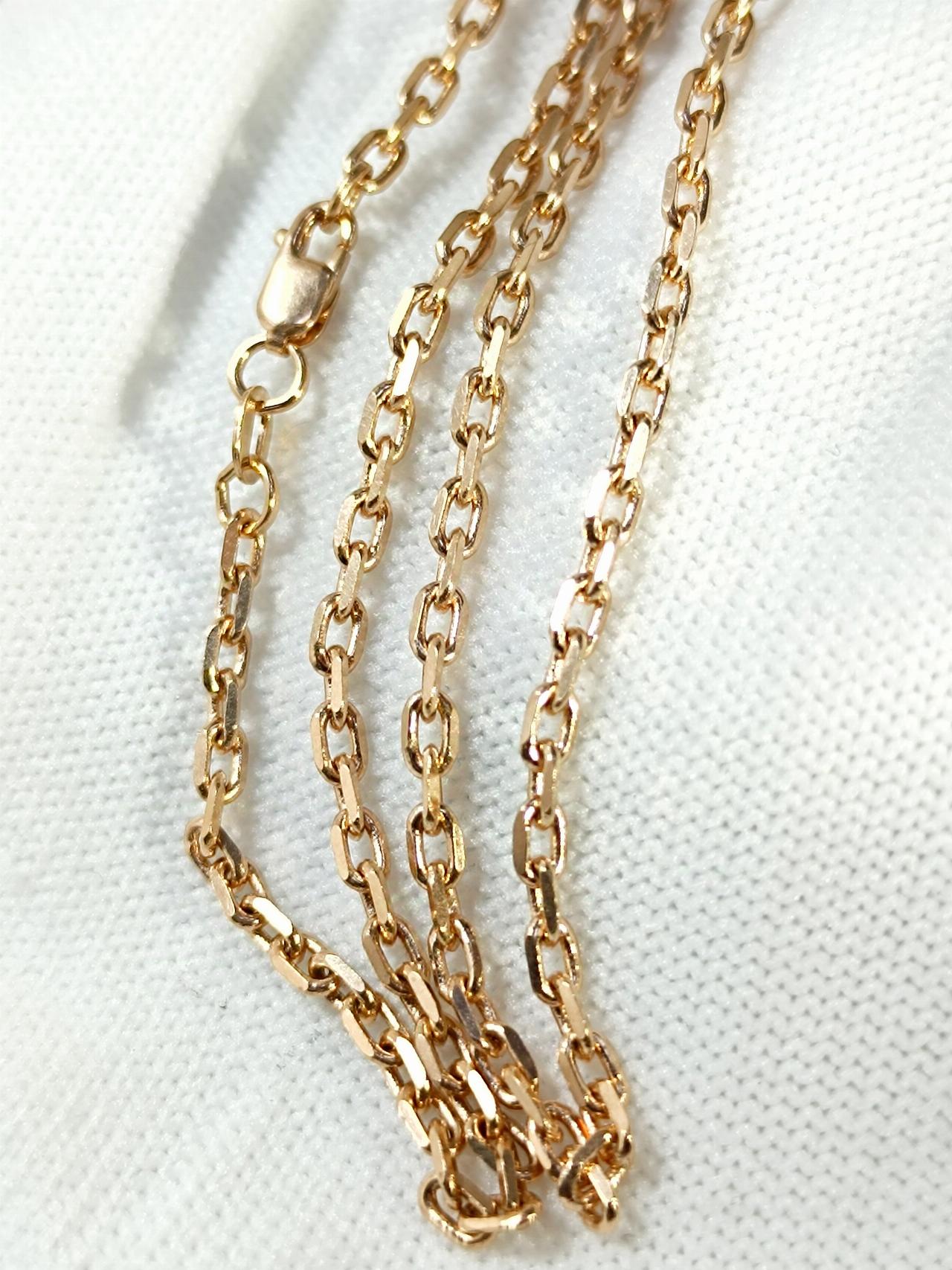 Золотая цепочка якорное