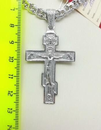 Серебро крест дк081123-241 10,20г