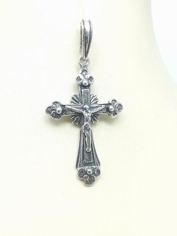 Серебро крест дк081123-245 9,10г