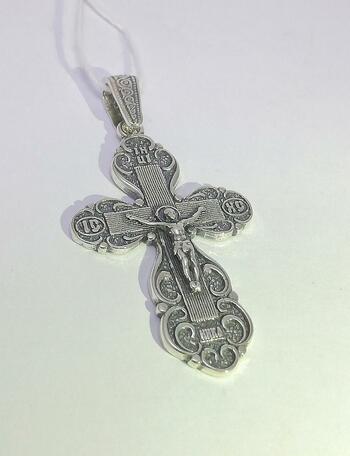 Серебро крест дк081123-260 8,70г