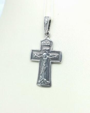 Серебро крест дк081123-271 3,30г