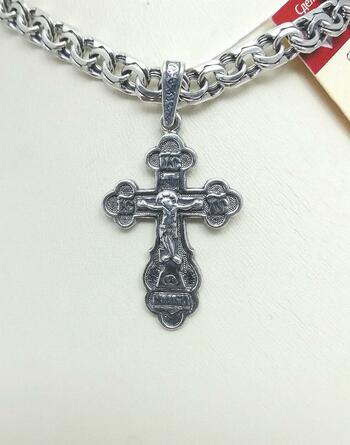 Серебро крест дк081123-290 3,50г