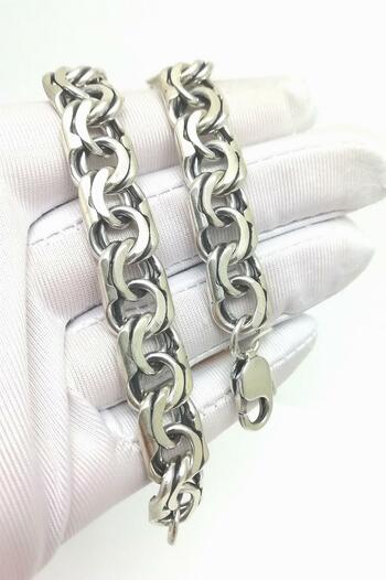 Серебро браслет дк110523-128 38,30г