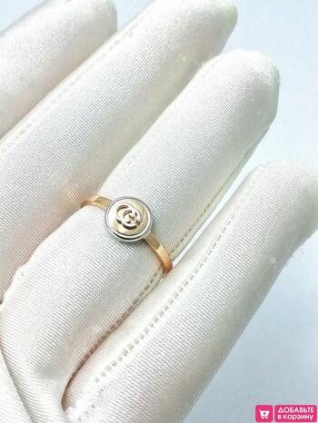 Золотое кольцо женское