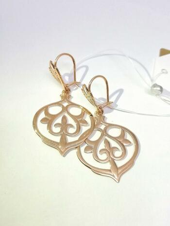 Золотые серьги женские