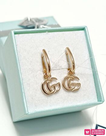Золотые серьги женские