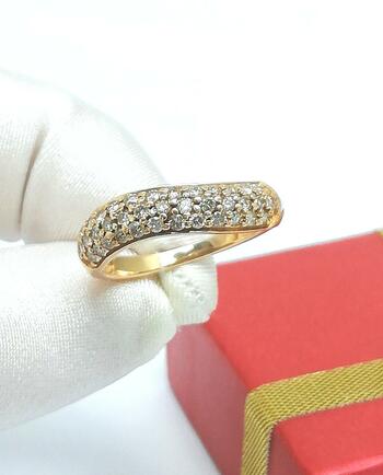 Золотое кольцо, вставка бриллиант