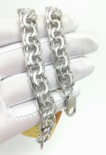 Серебро браслет дк240920-254 43,40гр