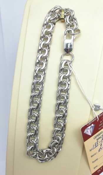 Серебро браслет дк240920-237 23,50гр