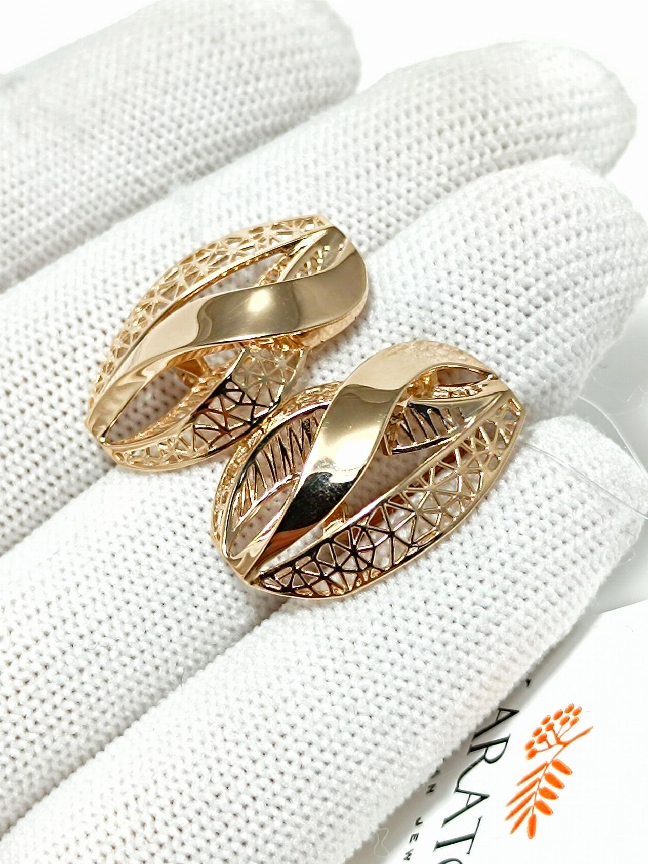 Золотые серьги женские