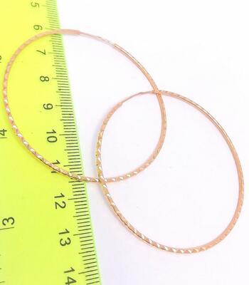 Золотые серьги конго