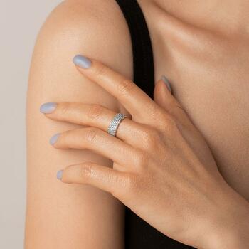 Золотое кольцо, вставка фианит