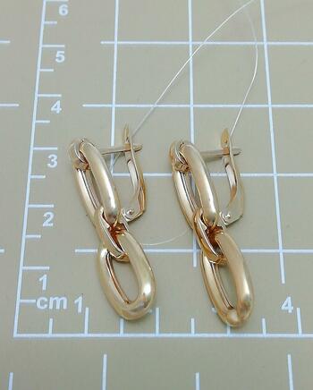 Золотые серьги