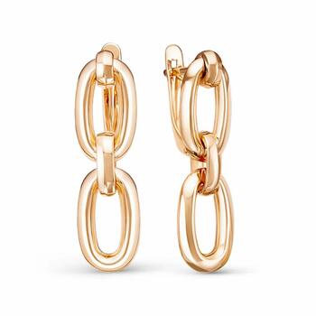 Золотые серьги