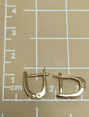 Золотые серьги женские