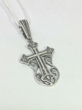 Серебро крест дк081123-212 2,30г