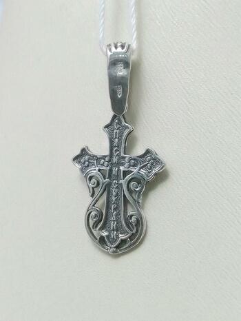 Серебро крест дк081123-213 2,40г