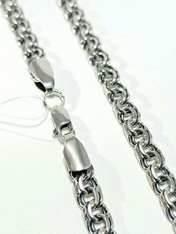 Серебряная цепочка Бисмарк