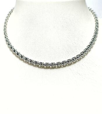 Серебряная цепочка Ключик