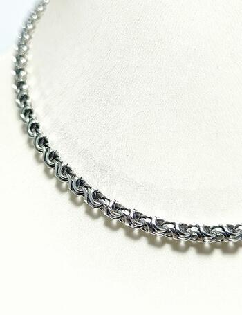 Серебряная цепочка Ключик