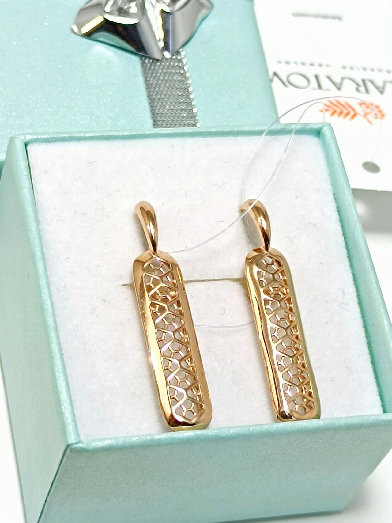 Золотые серьги женские