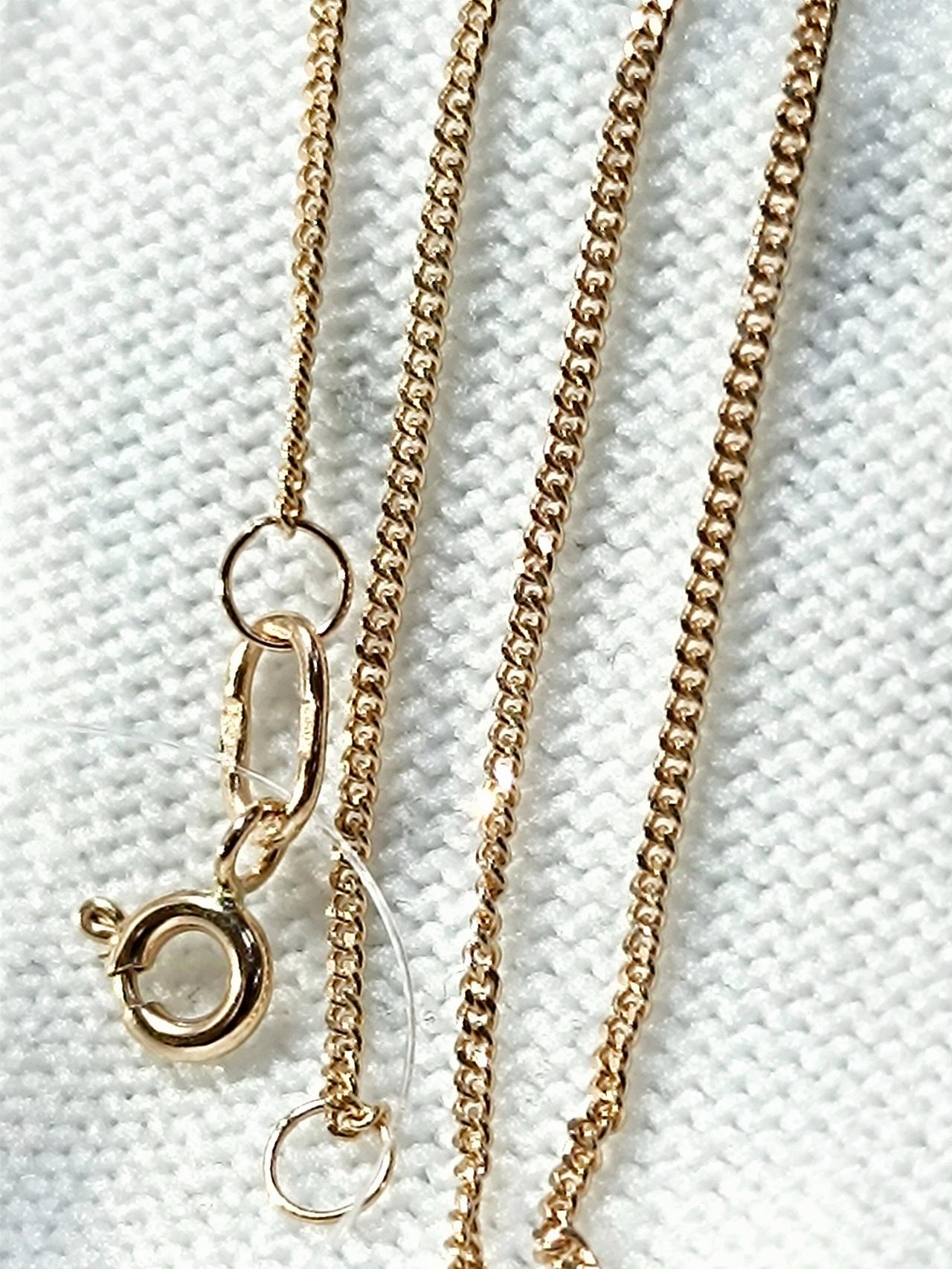 Золотая цепочка панцирная Гурмета