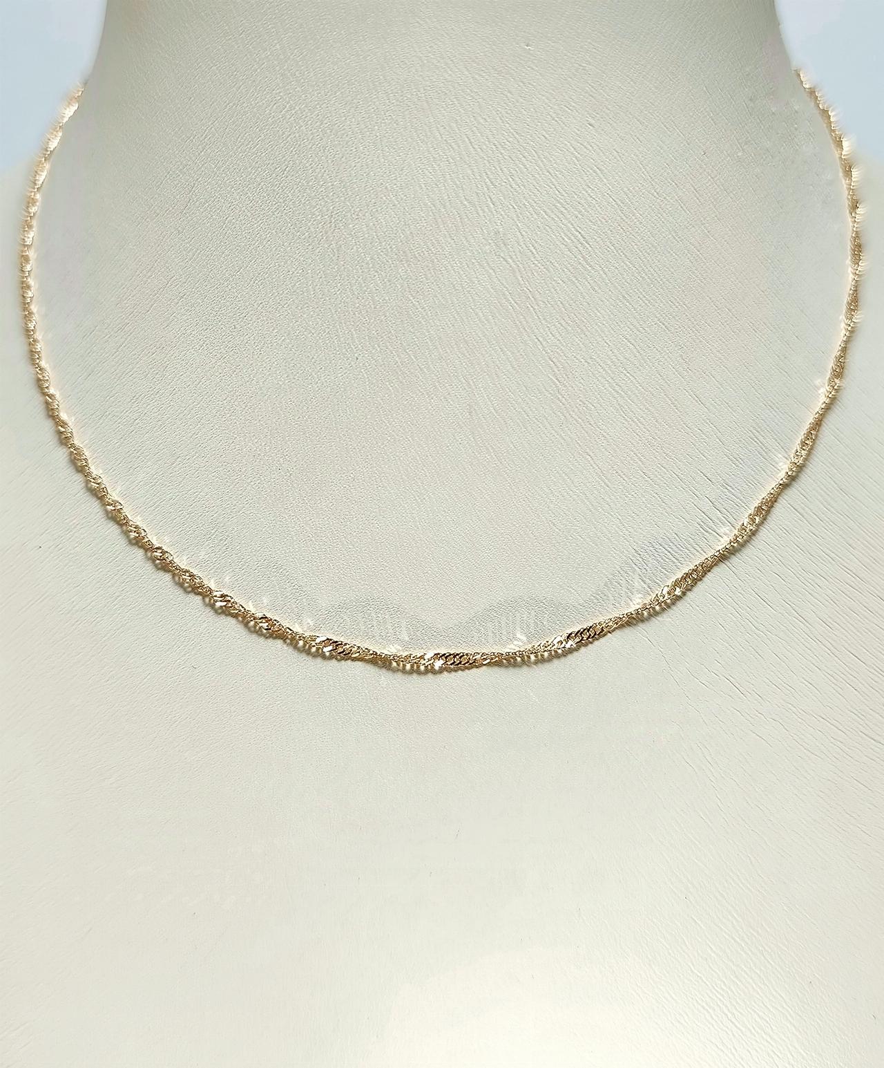 Золотая цепочка Сингапур