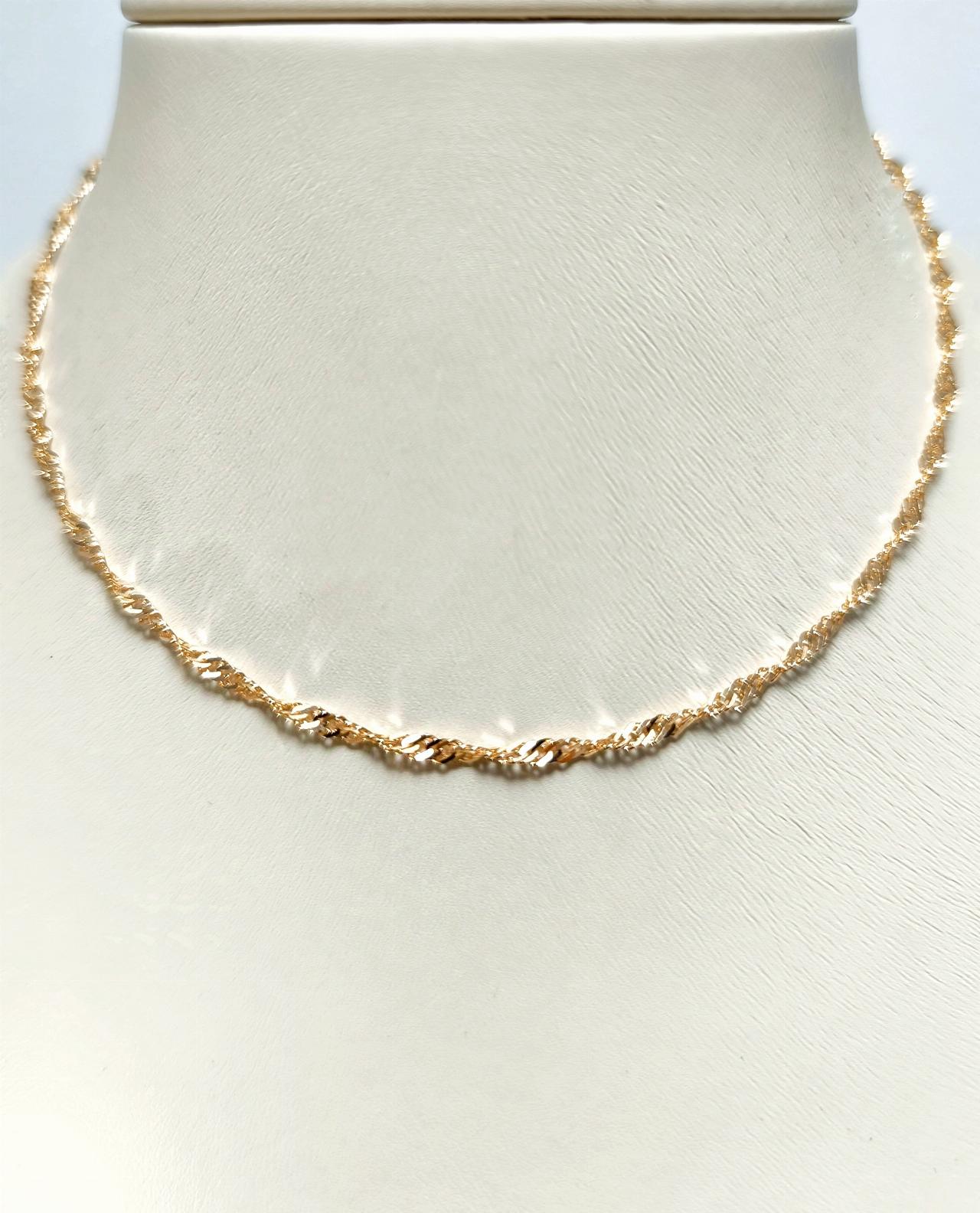 Золотая цепочка Сингапур