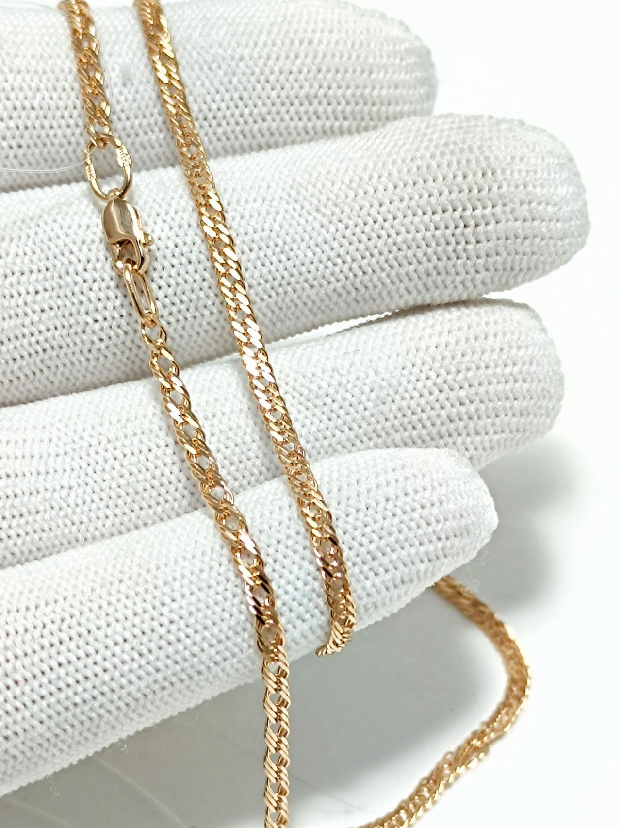 Золотая цепочка Двойной ромб