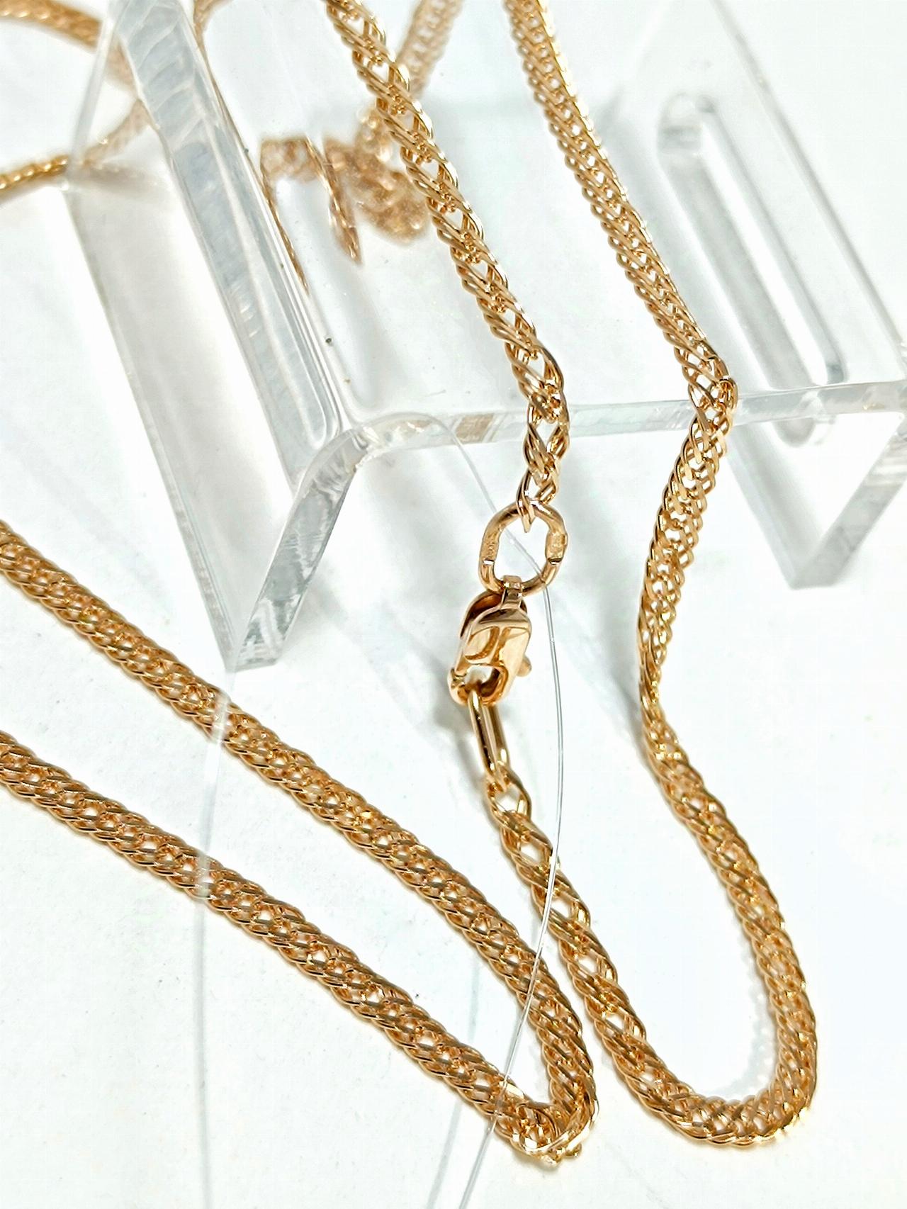 Золотая цепочка Двойной ромб