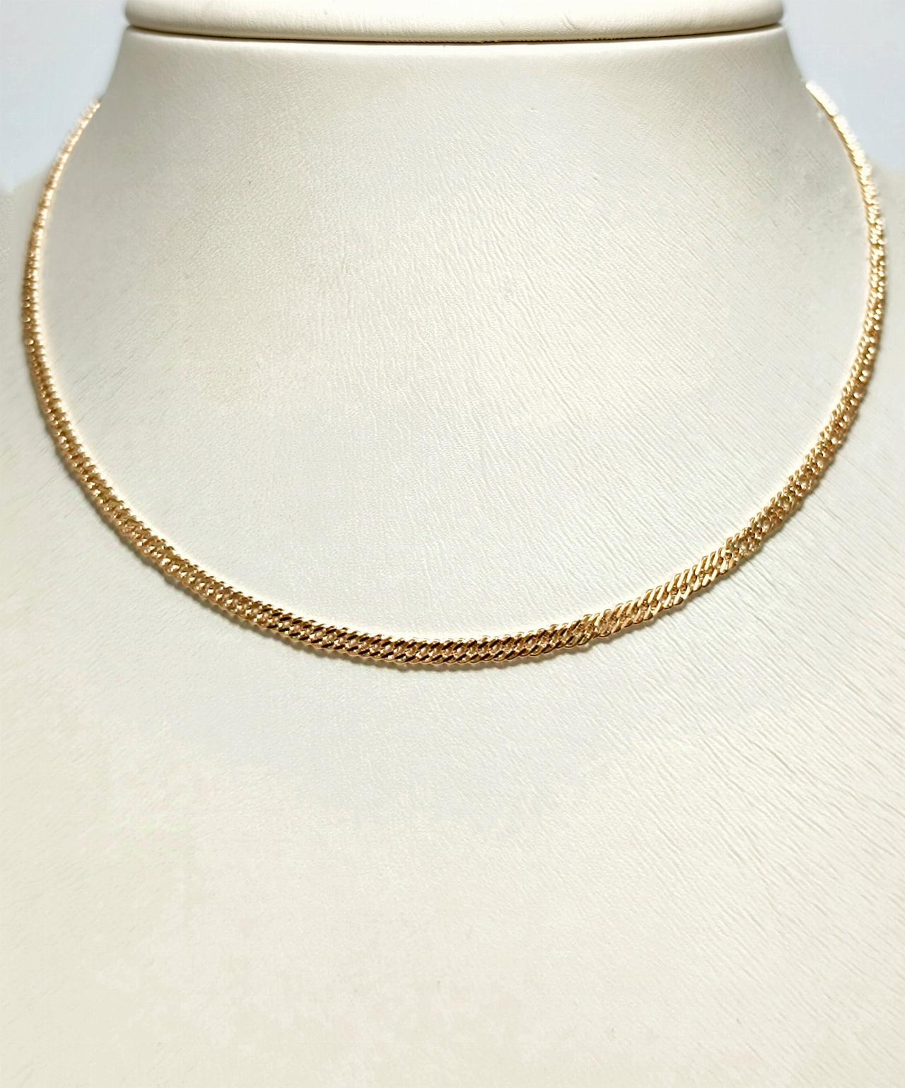 Золотая цепочка Двойной ромб