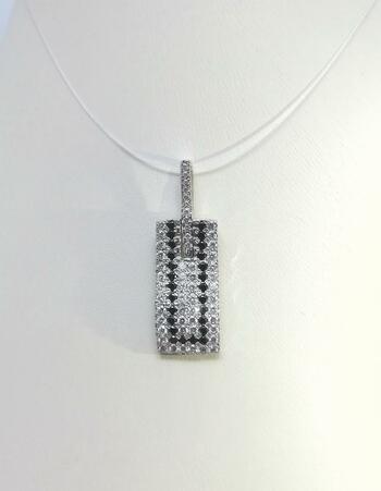 Подвеска, вставка бриллиант