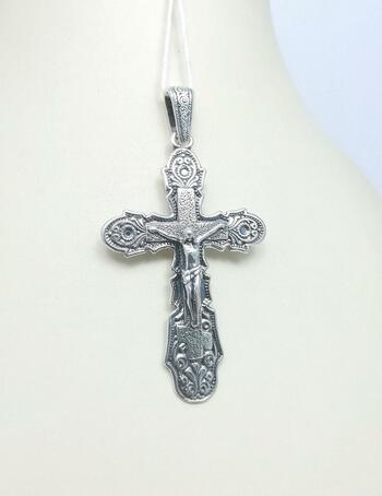 Серебро крест дк110523-233 11,10г