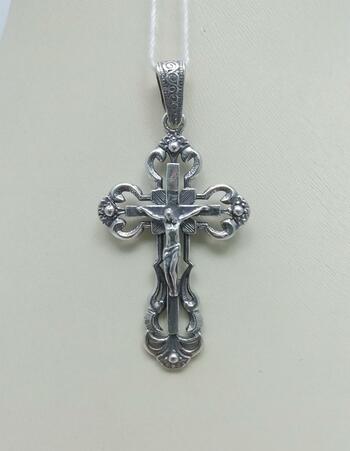 Серебро крест дк110523-237 7,40г