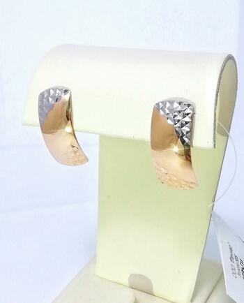 Золотые серьги