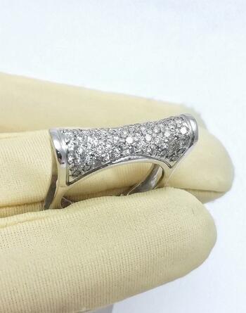 Золотое кольцо, вставка бриллиант