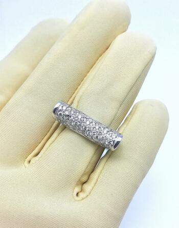 Золотое кольцо, вставка бриллиант