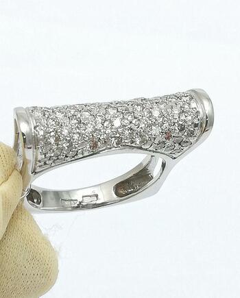 Золотое кольцо, вставка бриллиант