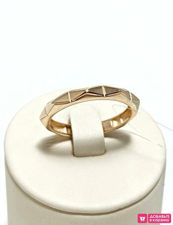 Золотое кольцо женское