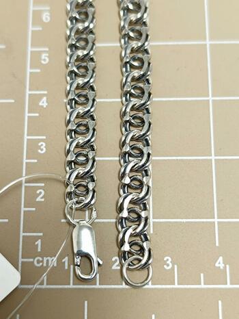 Серебряный браслет Бисмарк