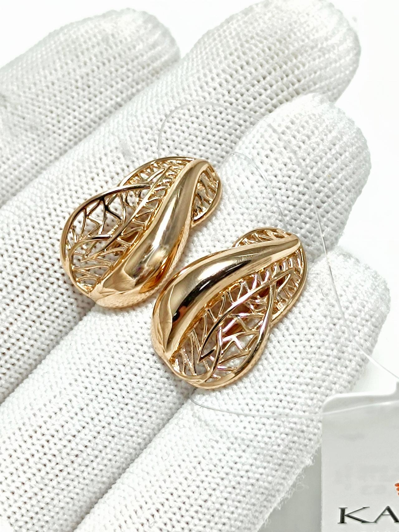 Золотые серьги женские