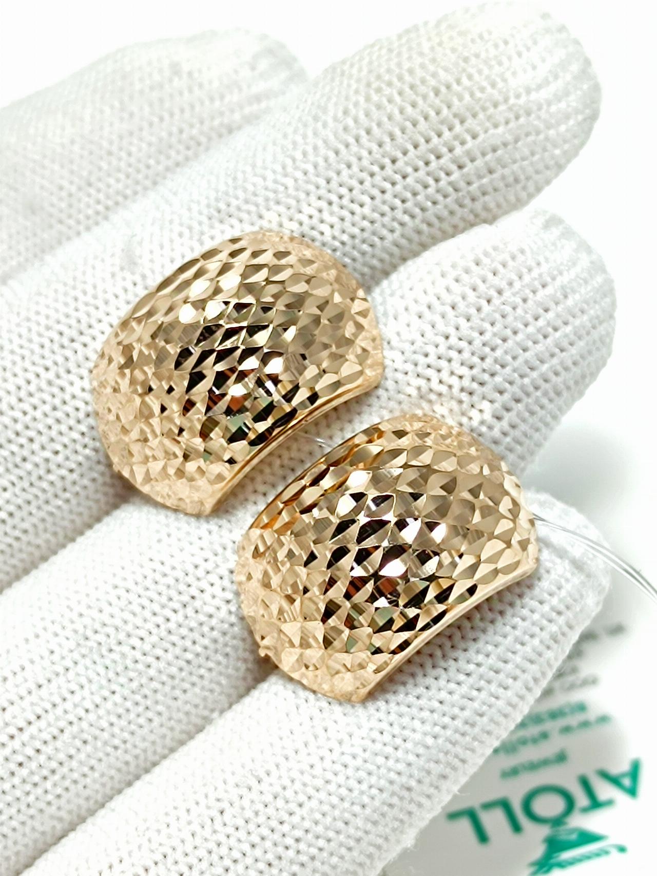 Золотые серьги женские