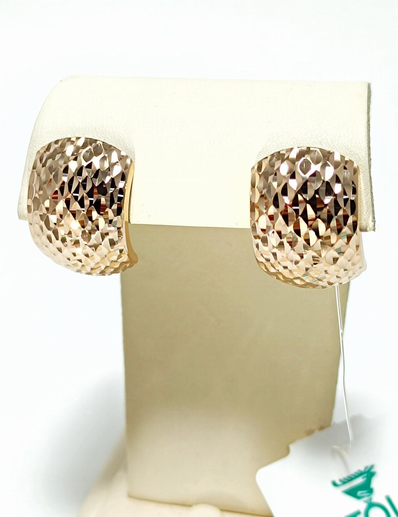 Золотые серьги женские