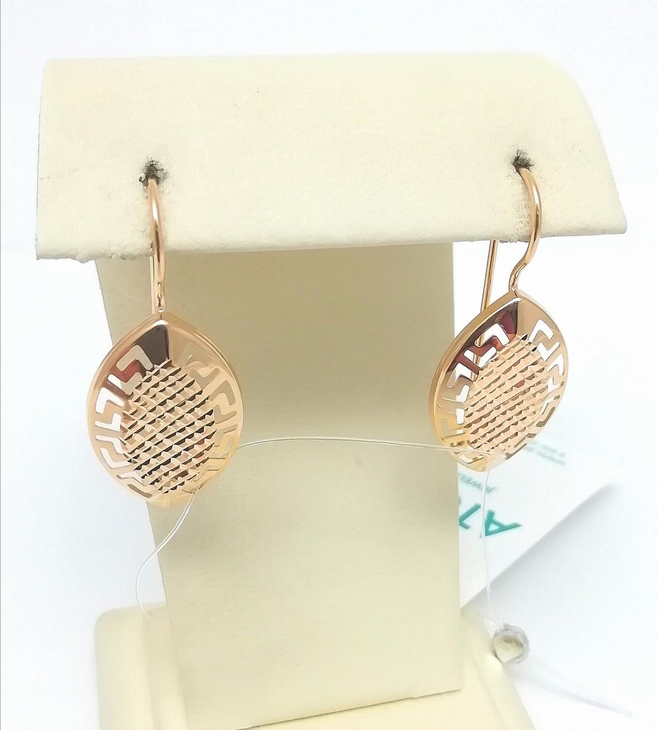 Золотые серьги женские