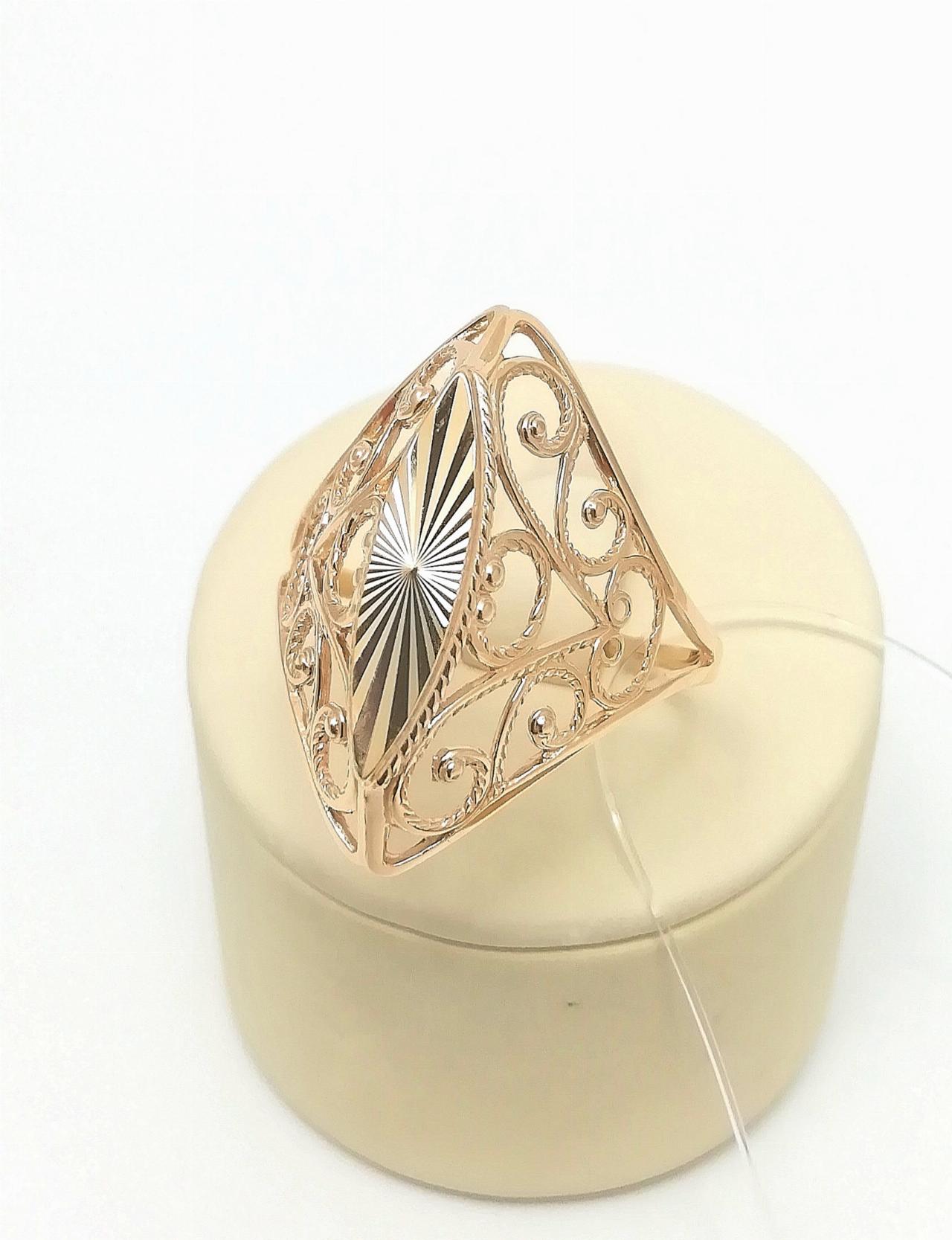 Золотое кольцо Маркиз